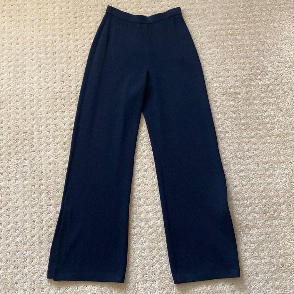 Saint John black knit pants